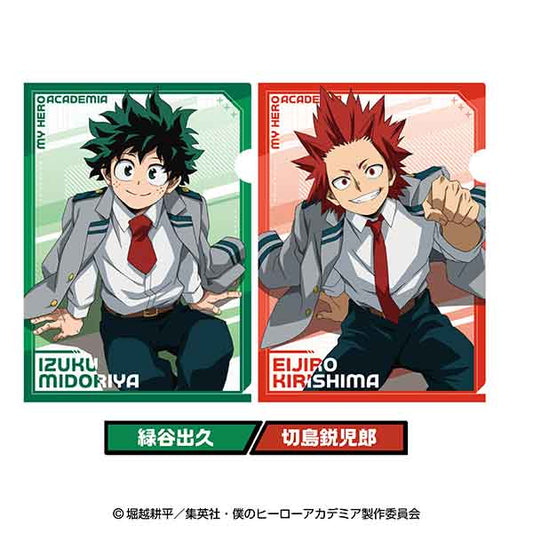 My Hero Academia Clear File Set 1 Midoriya Izuku & Kirishima Eijiro — My Hero Academia figures wholesale