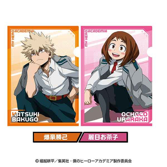 My Hero Academia Clear File Set 2 Bakugo Katsuki & Uraraka Ochaco — My Hero Academia figures wholesale