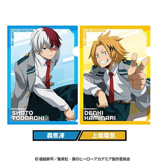 My Hero Academia Clear File Set 3 Todoroki Shoto & Kaminari Denki — My Hero Academia figures wholesale