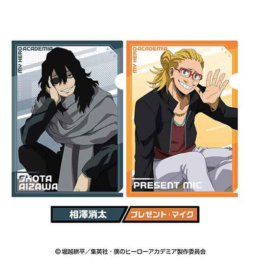 My Hero Academia Clear File Set 5 Aizawa Shota & Present Mic — My Hero Academia figures wholesale