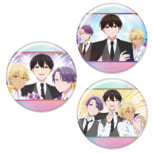 How I Attended an All-Guys Mixer Aurora Can Badge 3 Set B - wholesale anime merchandise