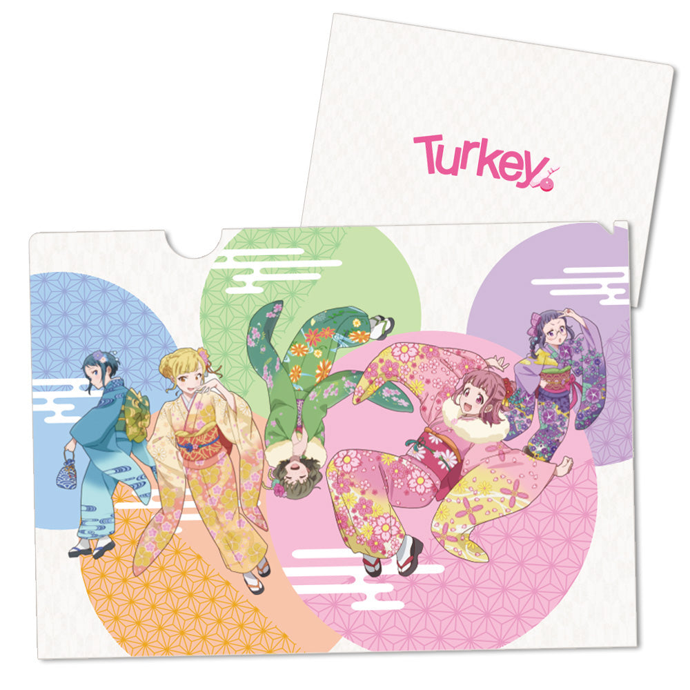 Turkey! Clear File B - anime merch supplier USA