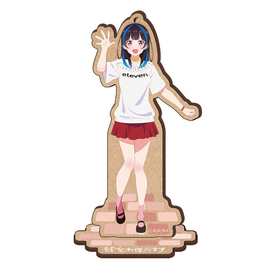 Rent-A-Girlfriend Season 4 Wooden Chara Stand Yaemori Mini - FURYU figures wholesale