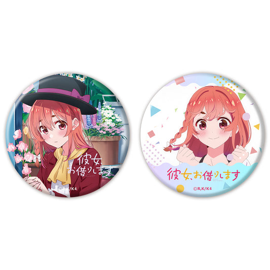 Rent-A-Girlfriend Season 4 Aurora Can Badge 2 Set Sakurasawa Sumi - Mighty Jaxx figures wholesale