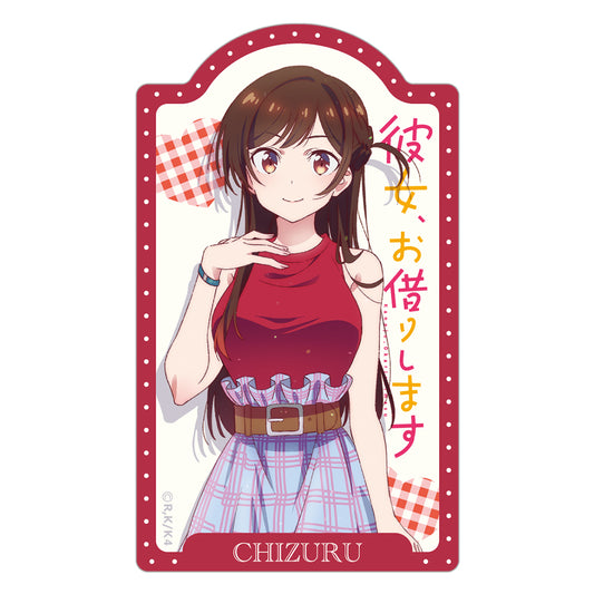 Rent-A-Girlfriend Season 4 Die-cut Sicker Mizuhara Chizuru - anime figure distributor USA