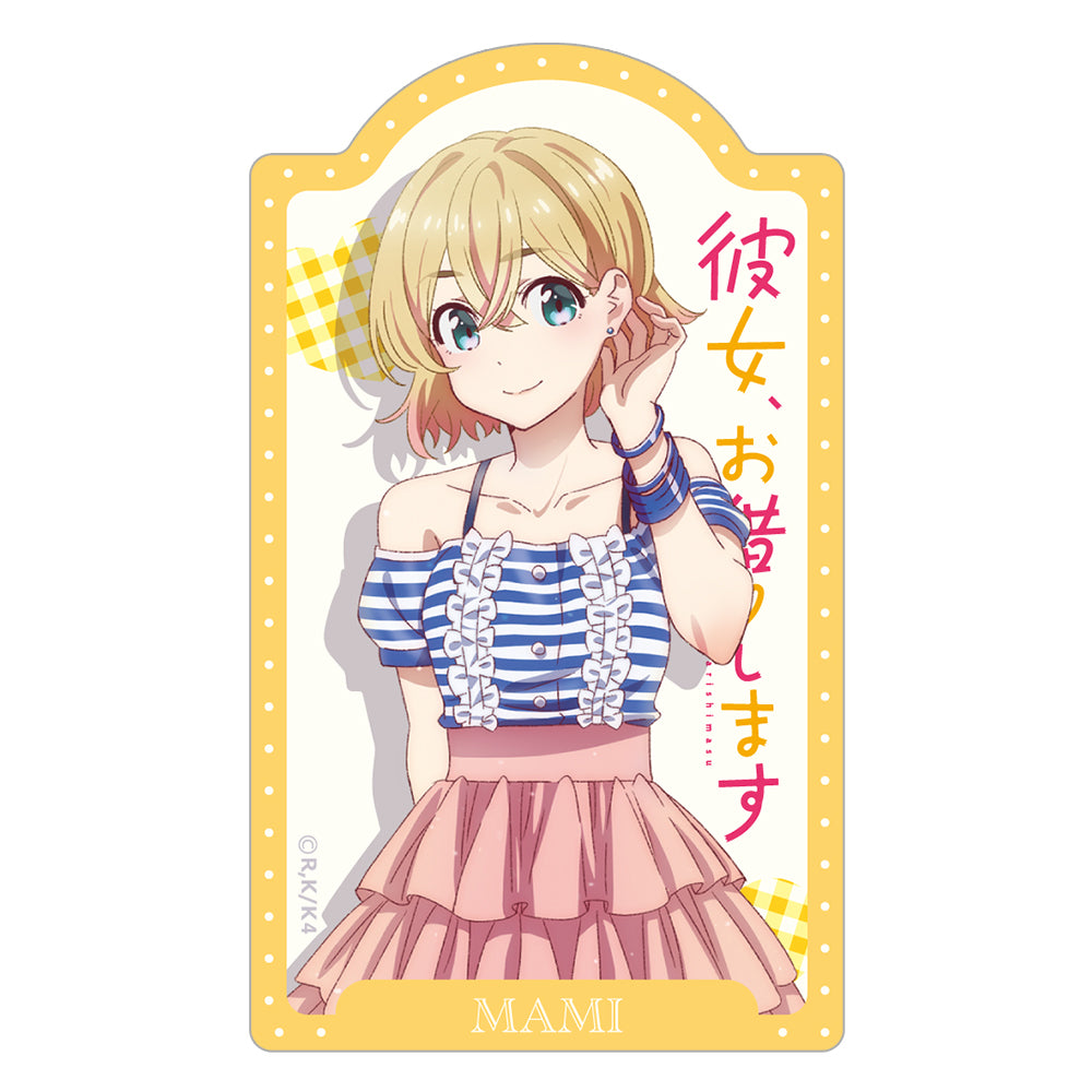 Rent-A-Girlfriend Season 4 Die-cut Sicker Nanami Mami - Japanese anime figures bulk supplier USA
