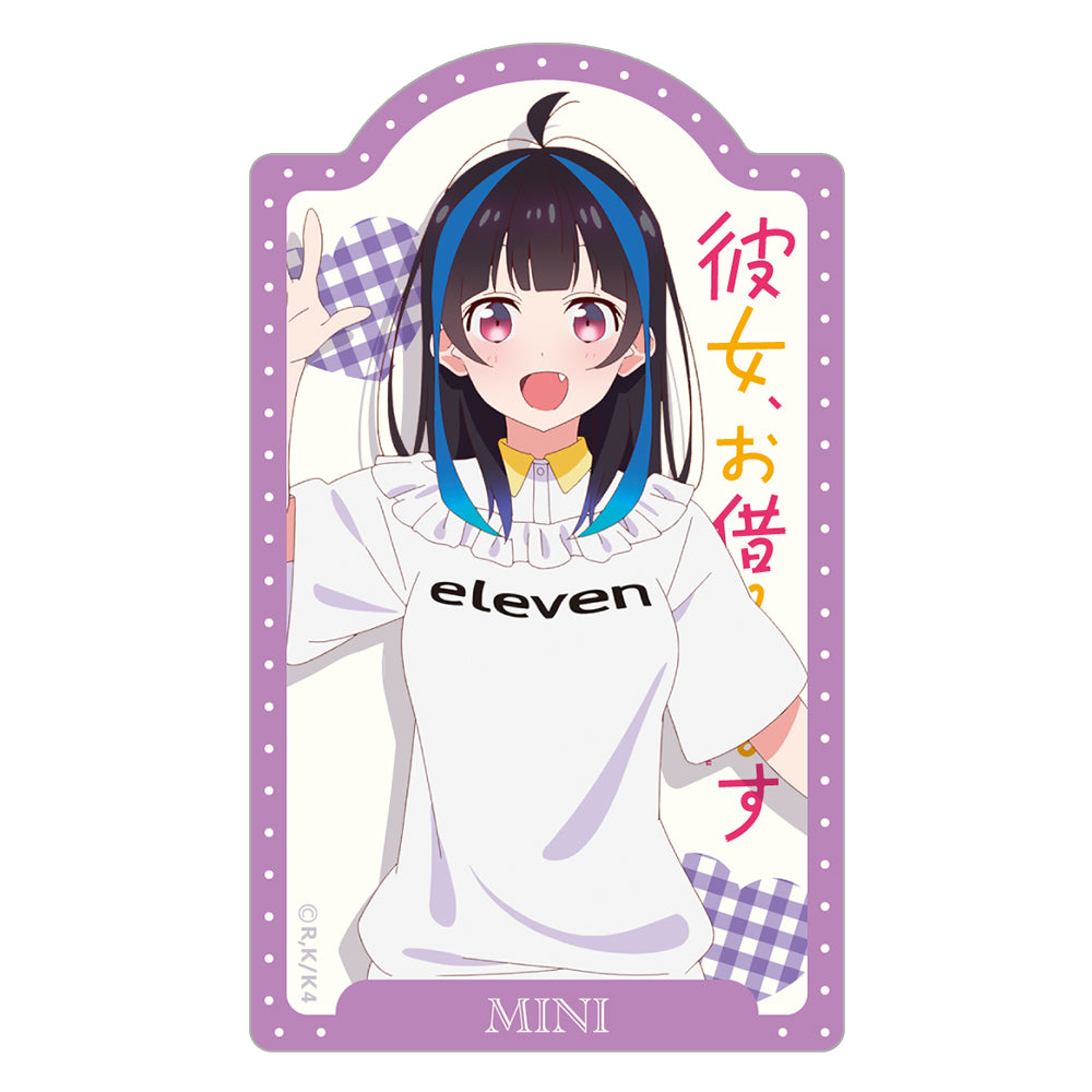 Rent-A-Girlfriend Season 4 Die-cut Sicker Yaemori Mini - Banpresto wholesale supplier