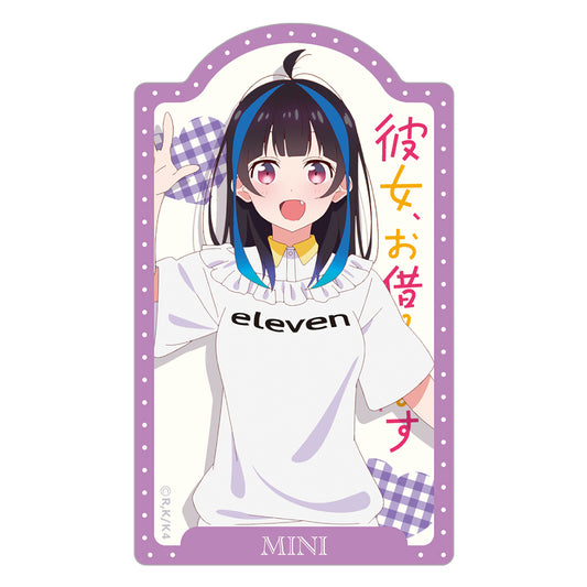 Rent-A-Girlfriend Season 4 Die-cut Sicker Yaemori Mini - Banpresto wholesale supplier