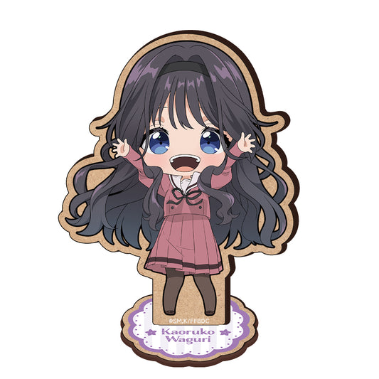 The Fragrant Flower Blooms with Dignity Wooden Chara Stand Waguri Kaoruko - wholesale anime merchandise