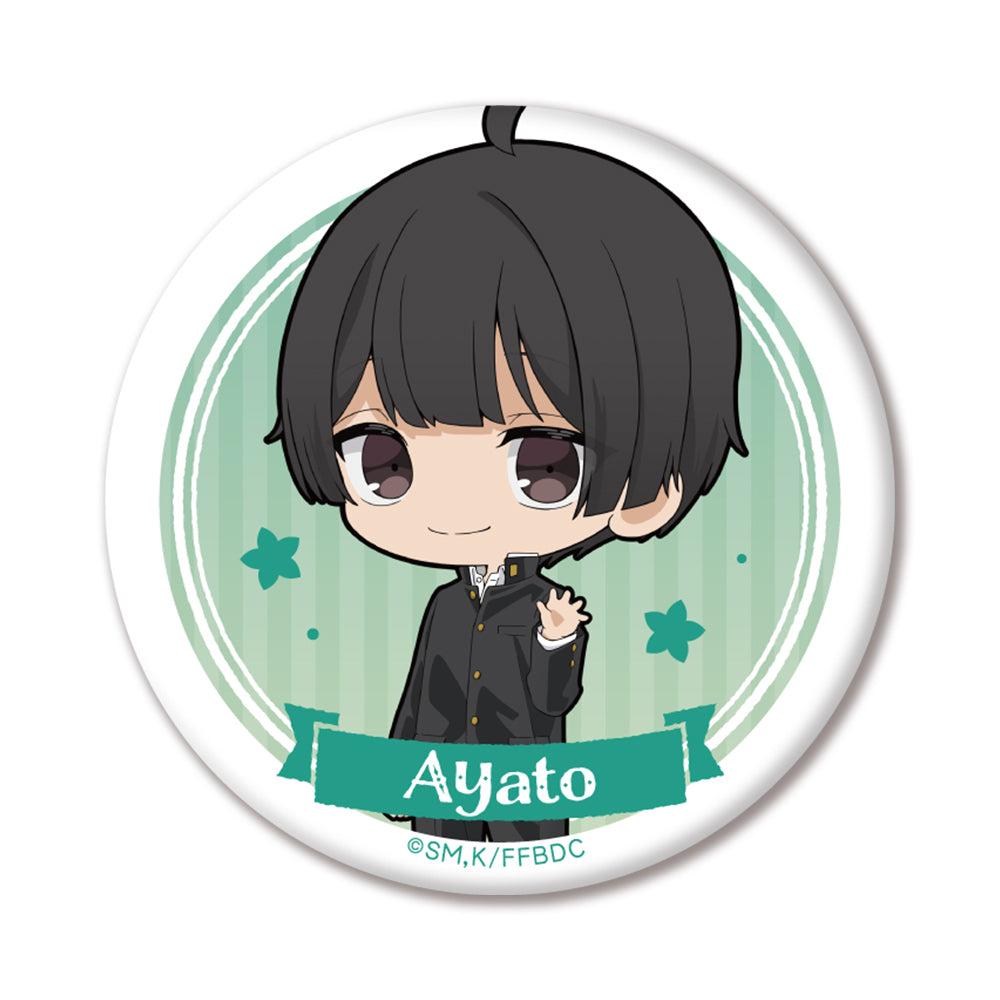 The Fragrant Flower Blooms with Dignity Can Badge Yorita Ayato - where to buy anime figures wholesale USA