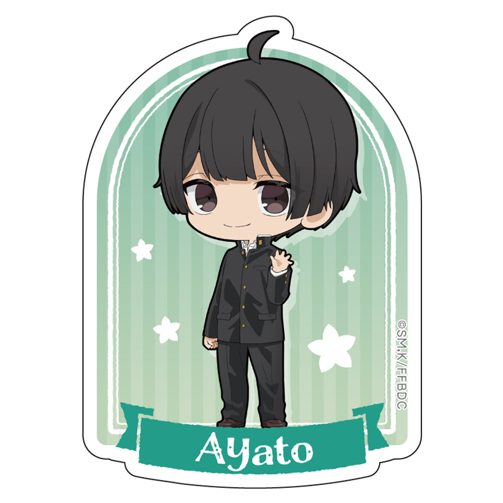 The Fragrant Flower Blooms with Dignity Die-cut Sticker Yorita Ayato - SEGA figures wholesale