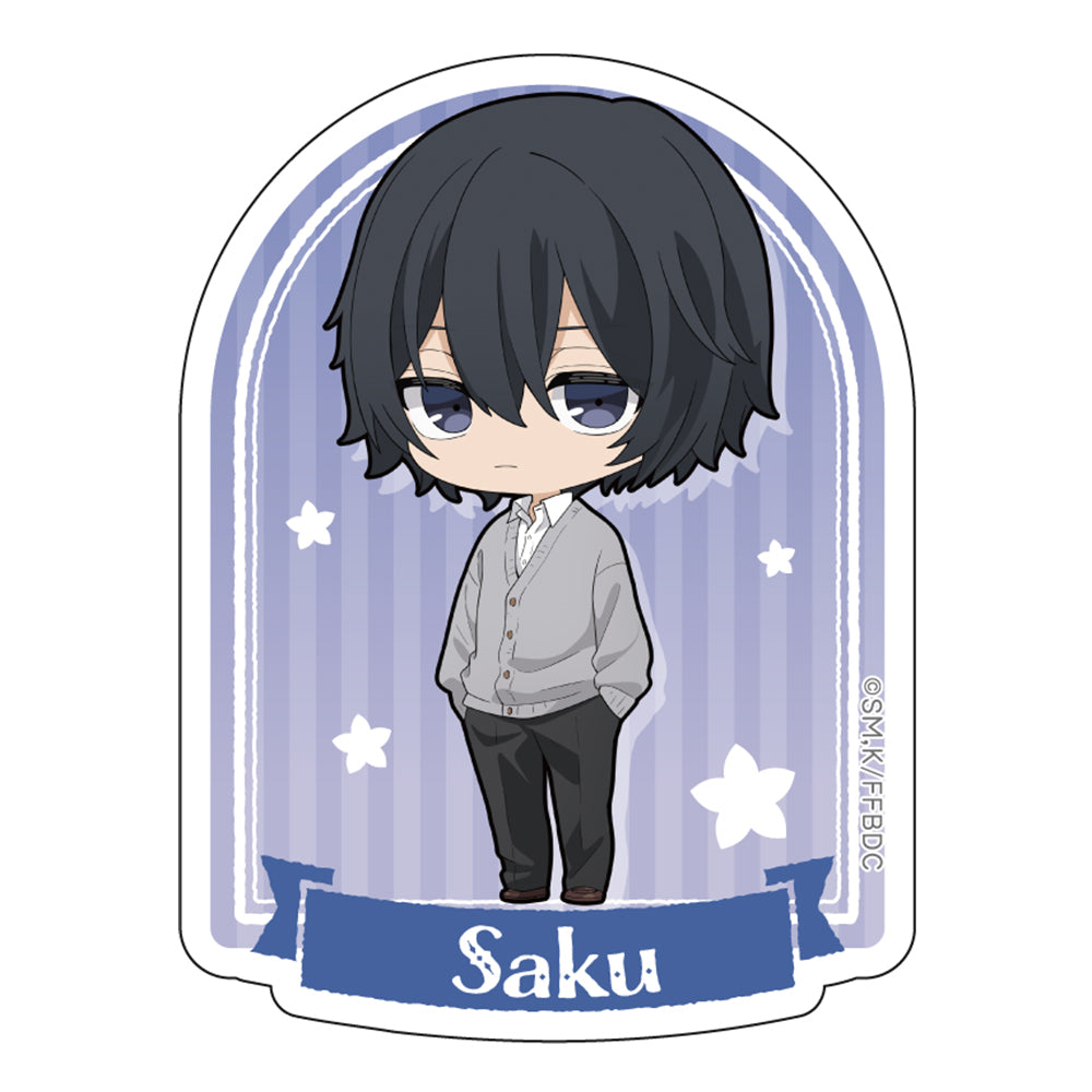 The Fragrant Flower Blooms with Dignity Die-cut Sticker Natsusawa Saku - PVC anime figures wholesale