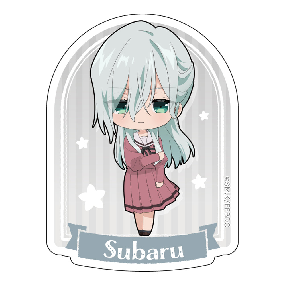 The Fragrant Flower Blooms with Dignity Die-cut Sticker Hoshina Subaru - anime figures wholesale