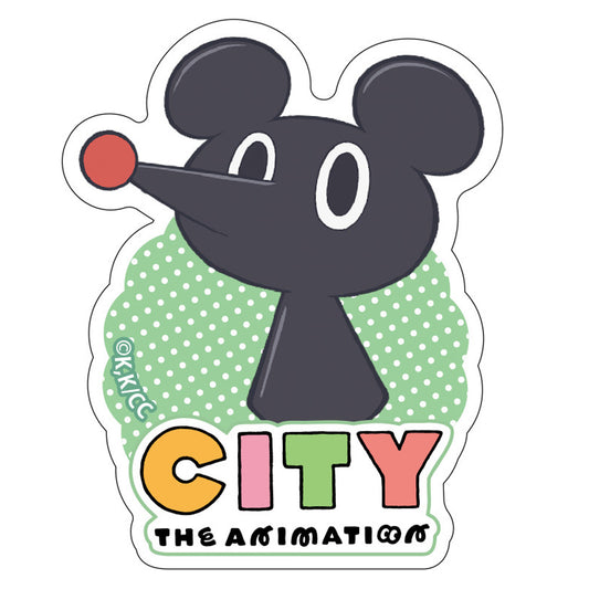 CITY THE ANIMATION Die-cut Sicker Kami-sama - anime keychains wholesale