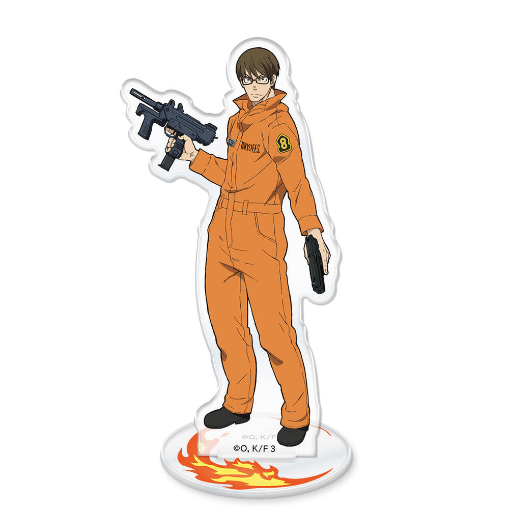 Fire Force Season 3 Acrylic Chara Stand Takehisa Hinawa - where to buy anime figures wholesale USA