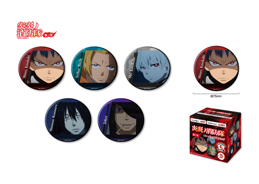 Fire Force Season 3 Trading Can Badge - anime merch supplier USA