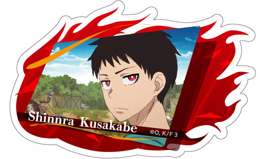 Fire Force Season 3 Die-cut Sticker Shinra Kusakabe - Mighty Jaxx figures wholesale