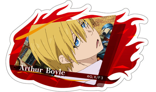 Fire Force Season 3 Die-cut Sticker Arthur Boyle - Mighty Jaxx figures wholesale