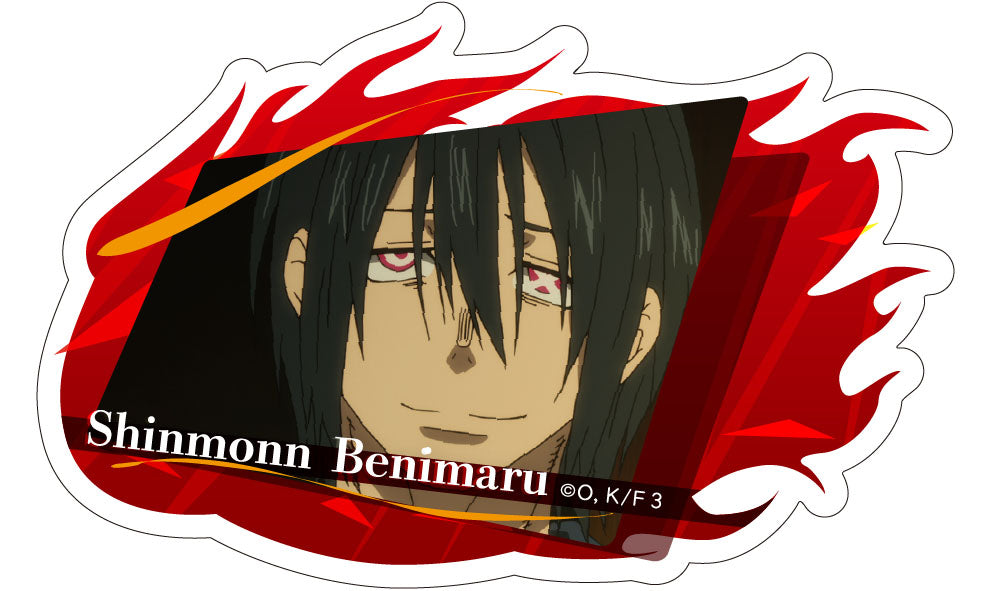 Fire Force Season 3 Die-cut Sticker Shinmon Benimaru - Taito figures wholesale
