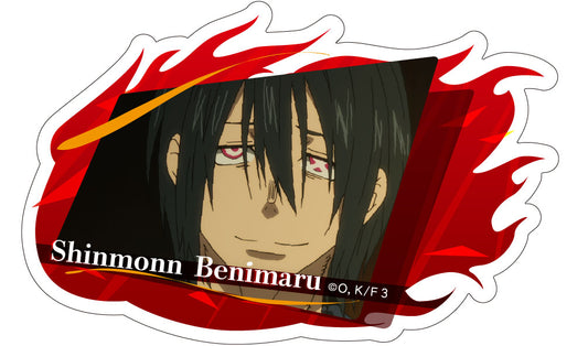 Fire Force Season 3 Die-cut Sticker Shinmon Benimaru - Taito figures wholesale