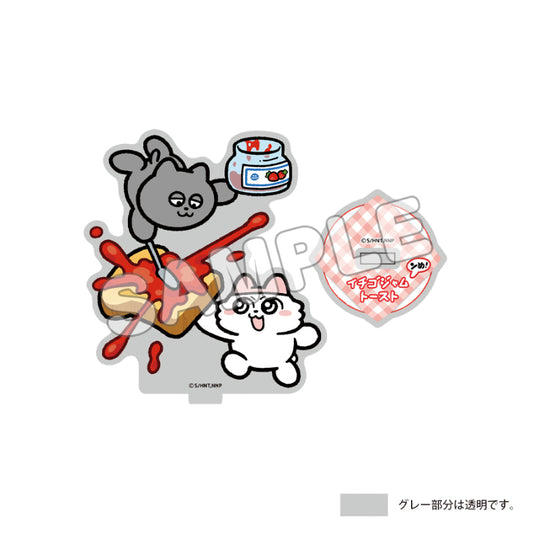 Nmeneko Original Illustration Acrylic Stand Strawberry Jam Toast - anime acrylic stand wholesale