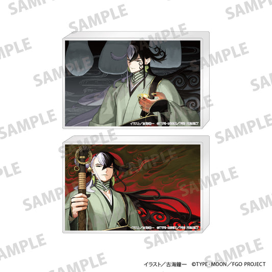 Fate/Grand Order: Curious Tales of Heroic Spirits - Ashiya Douman Mini Acrylic Block Set - wholesale Japanese anime figures