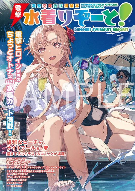 Dengeki Bunko Official Bootleg Book Dengeki Swimsuit Resort! (Book) - anime figure wholesale price list