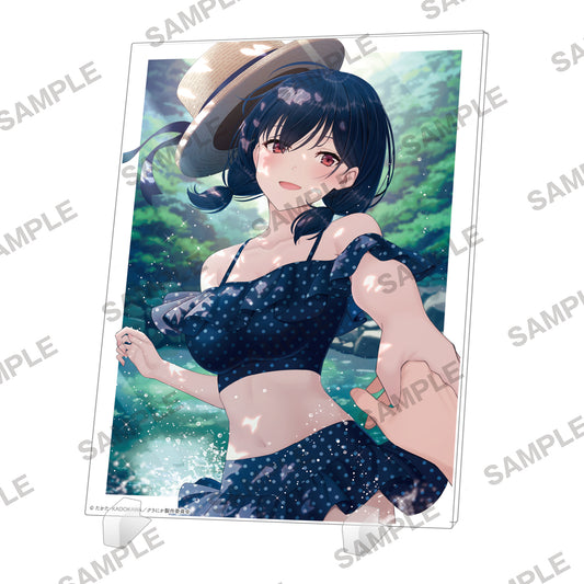 I Became Friends With The Second Cutest Girl In Class Acrylic Panel Asanagi Umi - wholesale anime mini figures
