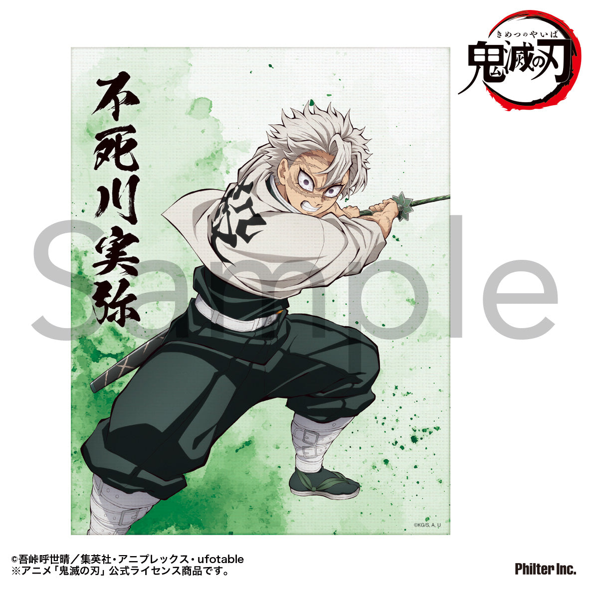 Demon Slayer: Kimetsu no Yaiba Mini Canvas Shinazugawa Sanemi (October, 2025 Edition) - best anime merchandise wholesaler USA