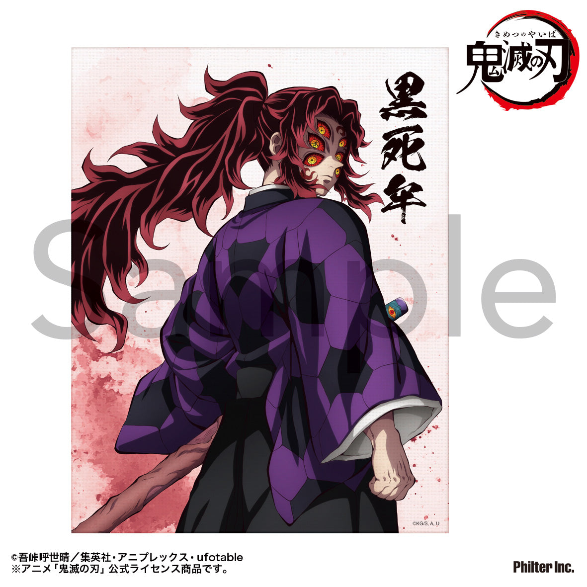 Demon Slayer: Kimetsu no Yaiba Mini Canvas Kokushibo - anime figure distributor USA