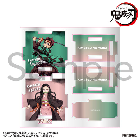Demon Slayer: Kimetsu no Yaiba Acrylic Accessory Case Kamado Tanjiro & Kamado Nezuko - anime store wholesale supplier