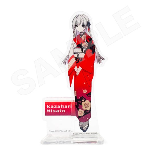 Project:;COLD case.mirage Acrylic Stand 01 Kazahari Misato - anime acrylic stand wholesale