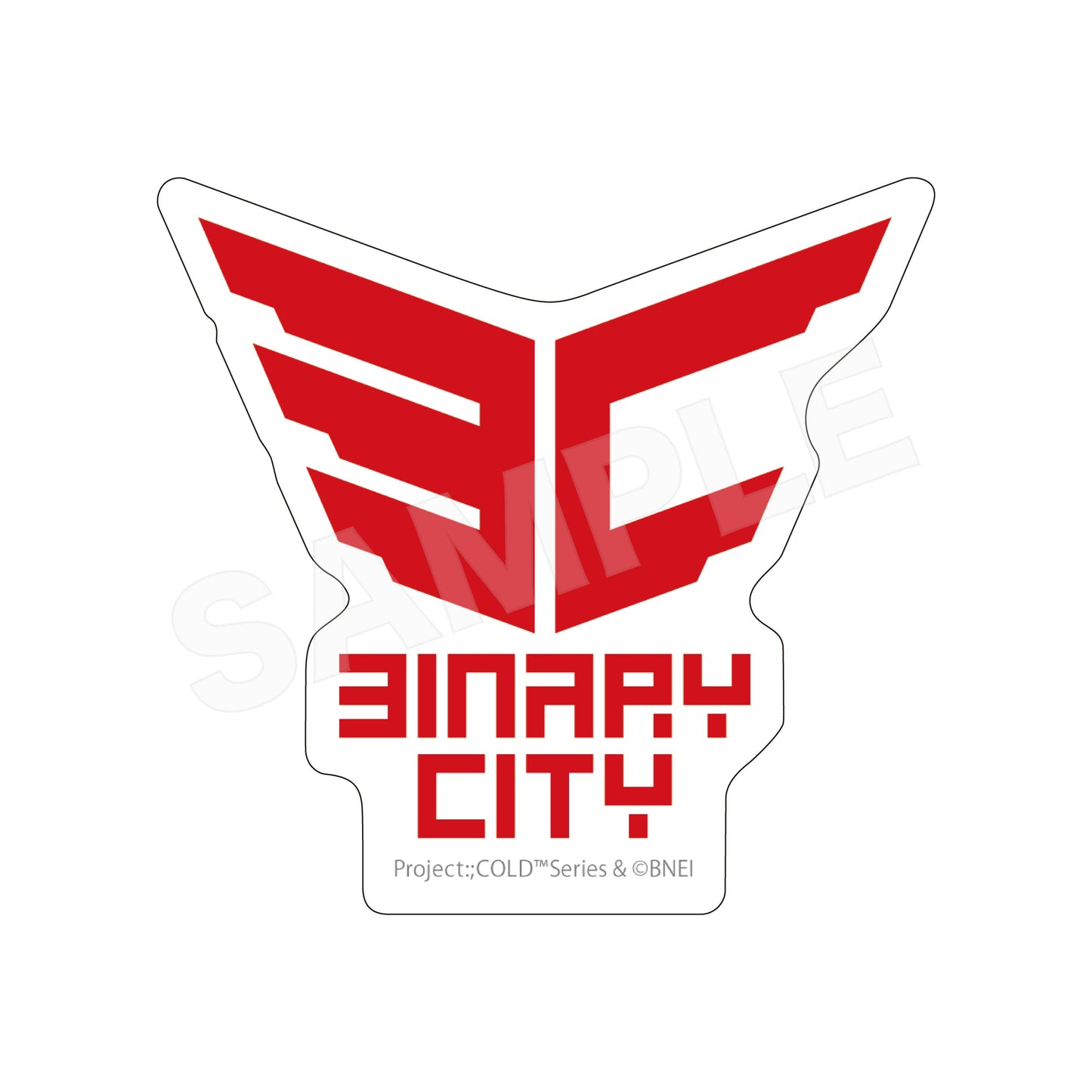 Project:;COLD case.mirage Sticker 02 Binary City - ORANGE ROUGE figures wholesale