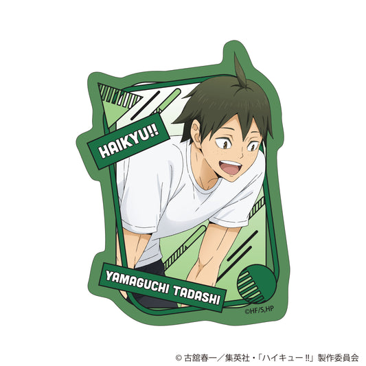 Haikyu!! Original Illustratin Die-cut Sticker Reflection Time Ver. Yamaguchi Tadashi - bulk anime toys for retailers USA
