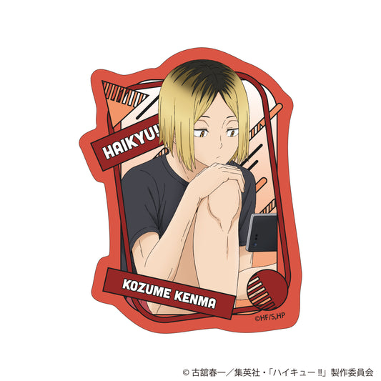 Haikyu!! Original Illustratin Die-cut Sticker Reflection Time Ver. Kozume Kenma - Yale figures wholesale
