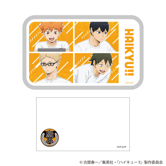 Haikyu!! Original Illustratin Can Case with Sticky Note Reflection Time Ver. Karasuno High School - anime figure distributor USA