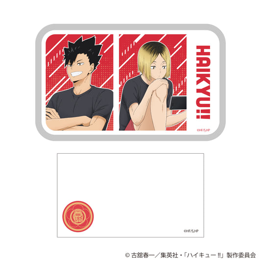 Haikyu!! Original Illustratin Can Case with Sticky Note Reflection Time Ver. Nekoma High School - gachapon wholesale supplier