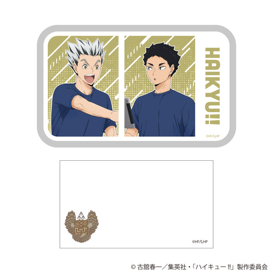 Haikyu!! Original Illustratin Can Case with Sticky Note Reflection Time Ver. Fukurodani Gakuen High School - anime figure distributor USA