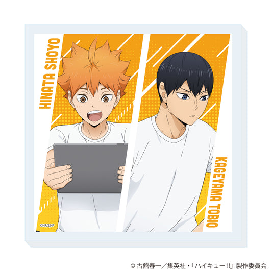Haikyu!! Original Illustratin Acrylic Coaster Reflection Time Ver. Hinata Shoyo & Kageyama Tobio - Taito figures wholesale