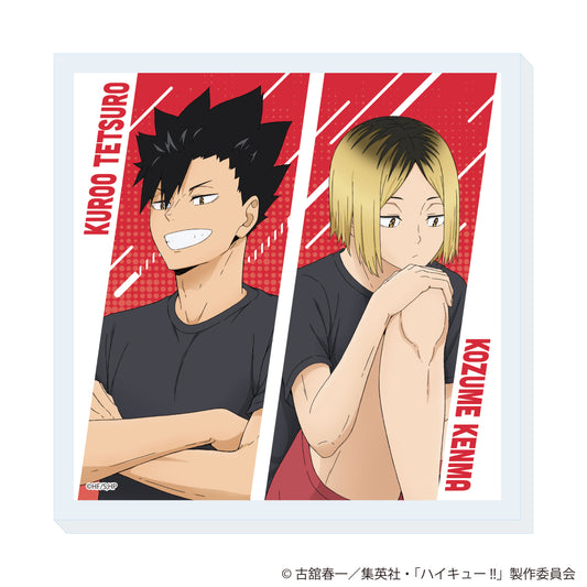 Haikyu!! Original Illustratin Acrylic Coaster Reflection Time Ver. Kuroo Tetsuro & Kozume Kenma - bulk anime toys for retailers USA