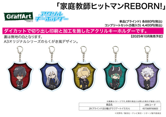 Acrylic Key Chain Reborn! 29 Graff Art Illustration — anime keychains wholesale