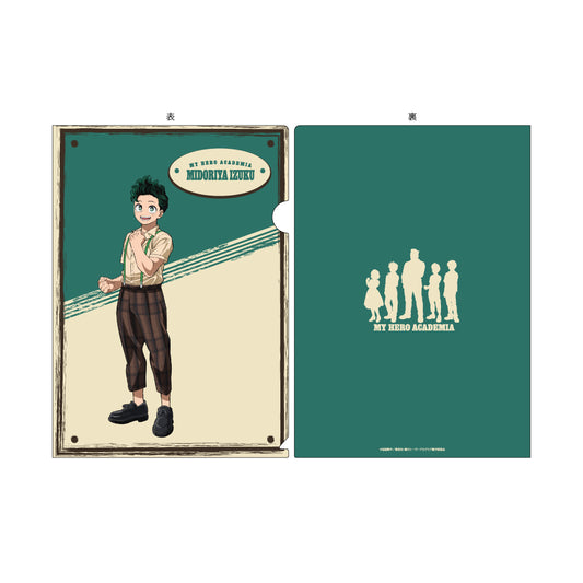 My Hero Academia A4 Clear File American Retro Ver. Midoriya Izuku - anime figure dropshipping supplier