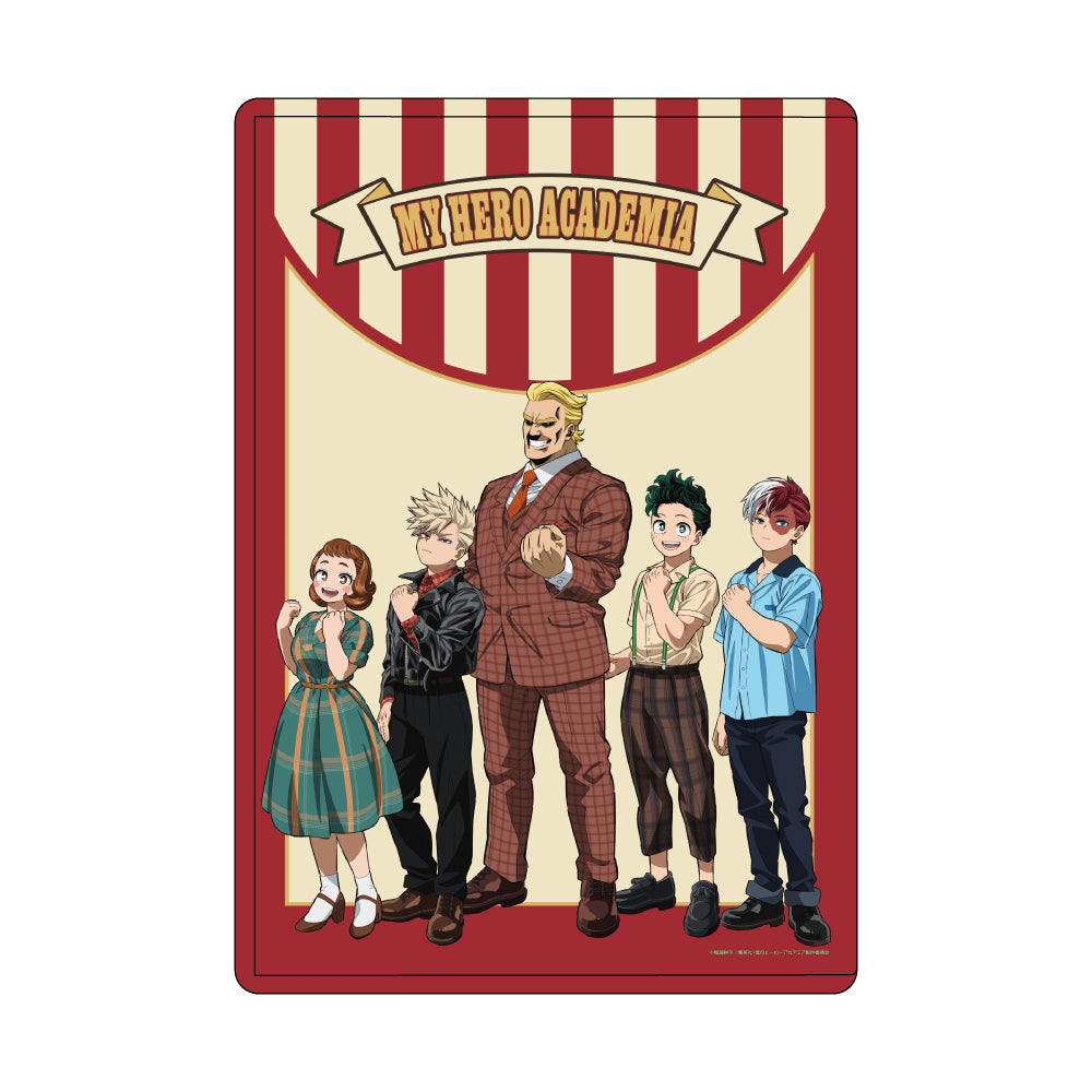 My Hero Academia Chara Clear Case American Retro Ver. - best anime merchandise wholesaler USA