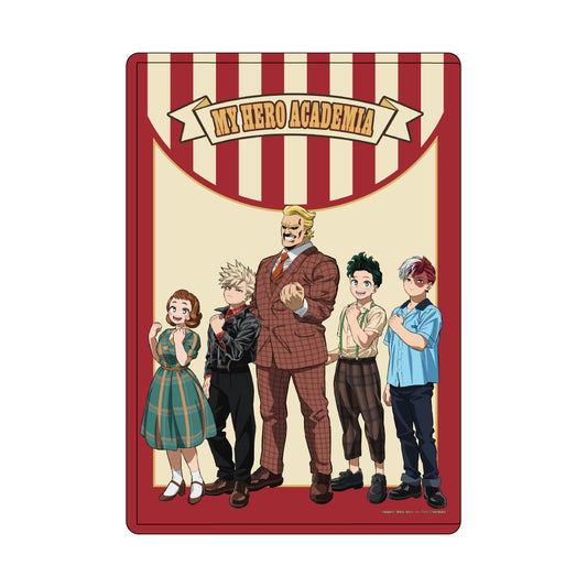 My Hero Academia Chara Clear Case American Retro Ver. - best anime merchandise wholesaler USA