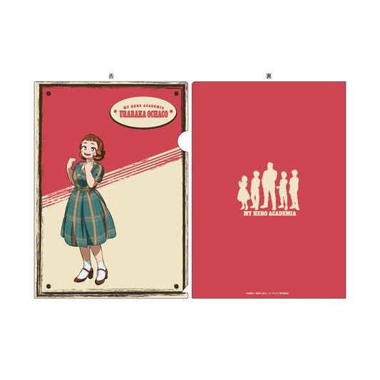 My Hero Academia A4 Clear File American Retro Ver. Uraraka Ochaco - wholesale anime merchandise