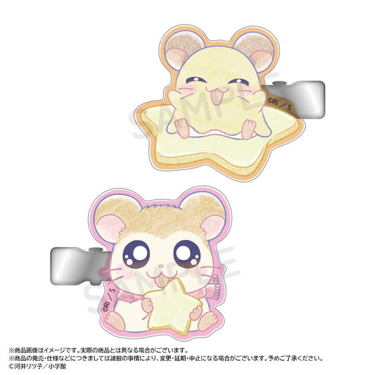 Tottoko Hamutaro -Twinkle Dreams- Hair Clip Set C — import anime figures wholesale from Japan