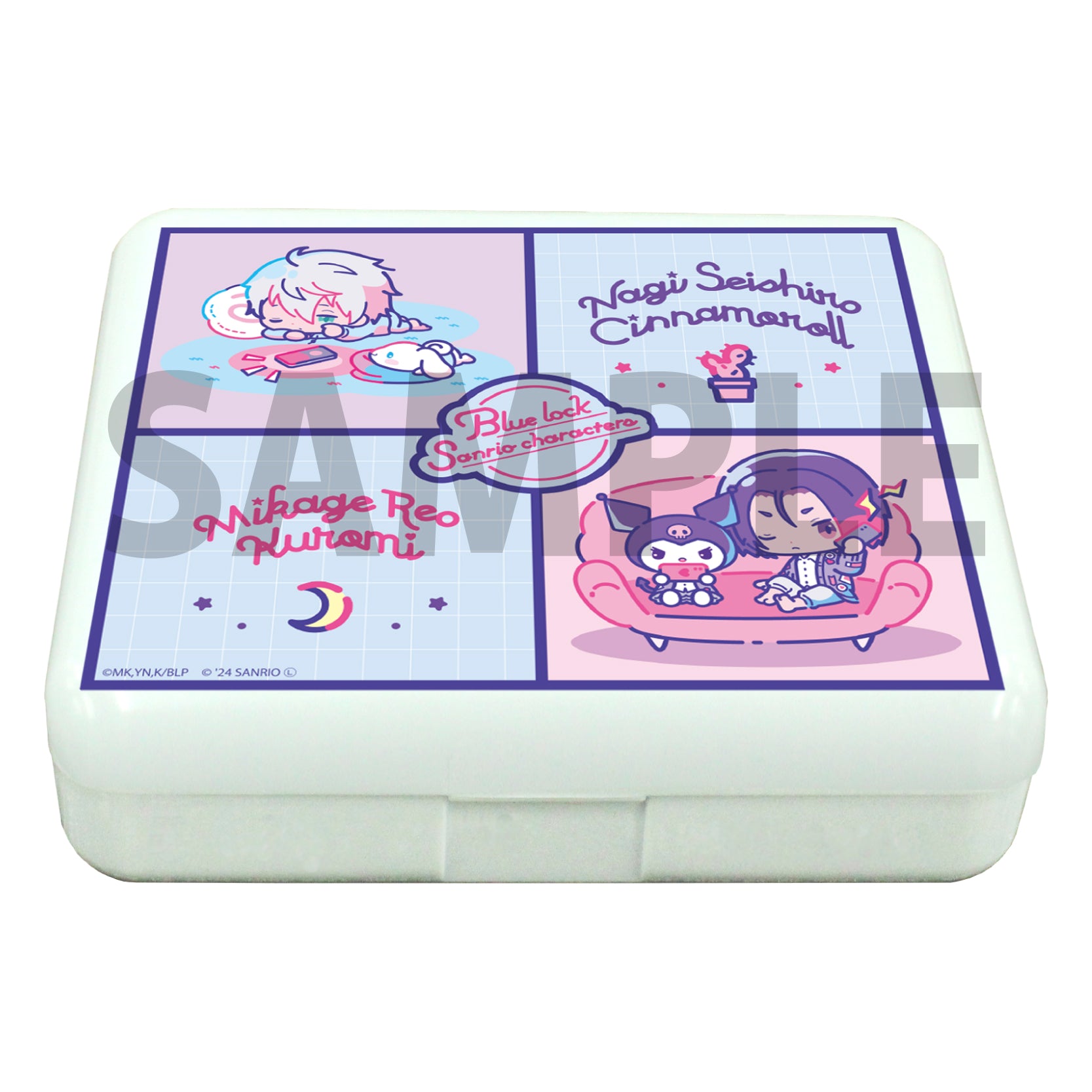 Accessory Case Blue Lock x Sanrio Characters 11 Design C (Collaboration Illustration) — best anime merchandise wholesaler USA