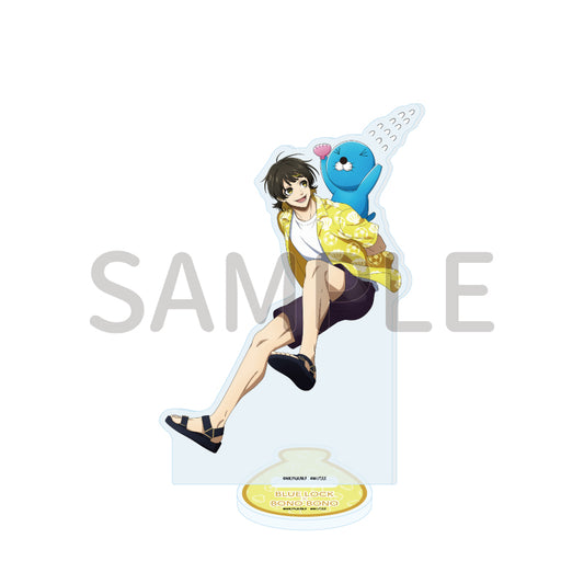 Acrylic Stand Blue Lock x Bonobono 11 Bachira Meguru & Bonobono (Original Illustration) - anime acrylic stand wholesale