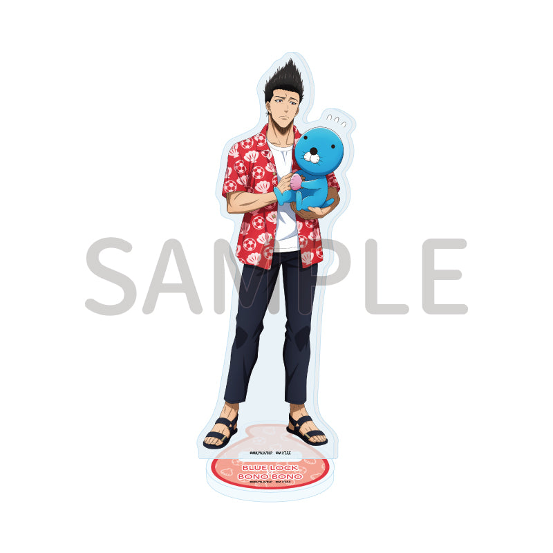 Acrylic Stand Blue Lock x Bonobono 13 Barou Shouei & Bonobono (Original Illustration) - anime acrylic stand wholesale