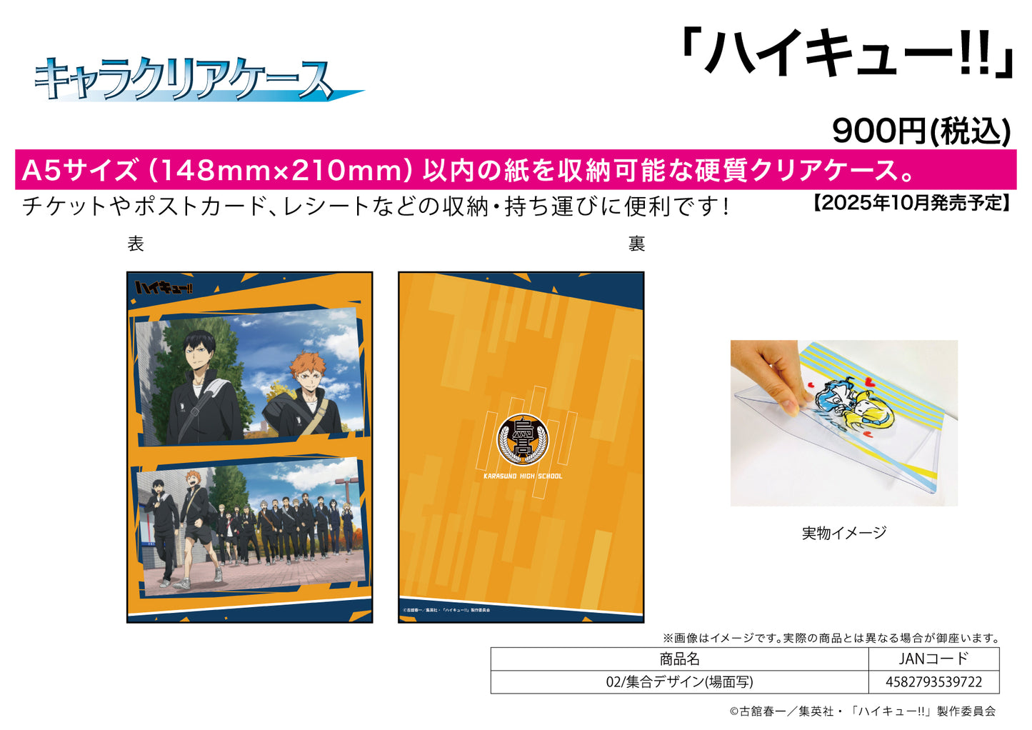 Chara Clear Case Haikyu!! 02 Group Design (Scenes) — best anime merchandise wholesaler USA